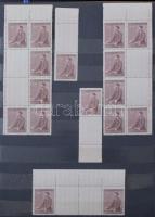 Böhmen und Mahren üres mezős összefüggések 8 lapos A4-es berakó 5 oldalán