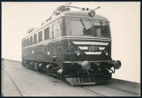 MÁV V55.003 villamos mozdony, sajtófotó, 11,5×17 cm