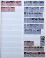 Deutsches Reich 1880-1890 400 db bélyeg 8 lapos A4-es berakó 4 oldalán