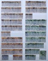 Deutsches Reich 1880-1890 400 db bélyeg 8 lapos A4-es berakó 4 oldalán