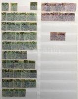 Deutsches Reich 1880-1890 400 db bélyeg 8 lapos A4-es berakó 4 oldalán