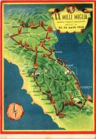 XX. Mille Miglia Coppa Franco Mazzotti Brescia 25-26 Aprile 1953 / 20th Mille Miglia. 1000-mile open...
