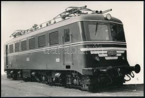 MÁV V55.004 villamos mozdony, sajtófotó, 11,5×17 cm