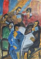 1984 Fővárosi Nagycirkusz, Benneweis Cirkusz, cirkuszi műsorplakát, Magyar Hirdető, Sylvester J. Nyo...