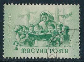 1954 Anya- és csecsemővédelem 2Ft bélyeg számvízjellel