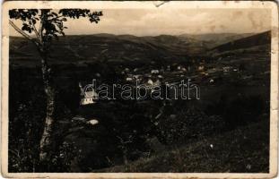 1942 Volóc, Volovec, Volovets; látkép / general view (szakadások / tears)