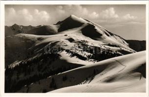Rahó, Rachov, Rahiv, Rakhiv; Popp Iván hegység télen / mountain in winter