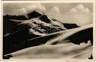 Rahó, Rachov, Rahiv, Rakhiv; Popp Iván hegység télen / mountain in winter (fl)
