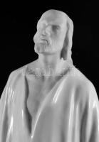 Herendi Krisztus. Részben mázas porcelán, jelzett (masszába nyomott jelzés), hibátlan, m: 46 cm