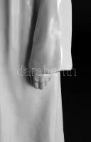 Herendi Krisztus. Részben mázas porcelán, jelzett (masszába nyomott jelzés), hibátlan, m: 46 cm