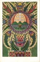 Scout symbol; Saint Imre Veteran Scouting group no.25 s: Megyer-Meyer Attila