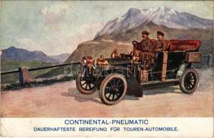 Continental-Pneumatic. Dauerhafteste Bereifung für Touren-Automobile / Continental Pneumatic - The m...