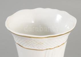 Hollóházi Hajnalka mintás váza. Jelzett, hibátlan, m: 21 cm