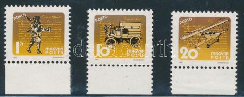 1987 Portó (Postatörténet) minden létező értéke matt gumizással, ívszéllel