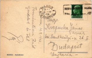 1933 Monza, Autodromo / Monza Circuit, sports car race track (EB)