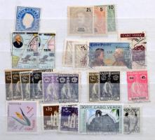 Portugália és gyarmatok tétel sok régivel és modern kiadásokkal, 16 lapos közepes berakóban. Érdemes...