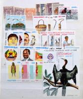 Portugália és gyarmatok tétel sok régivel és modern kiadásokkal, 16 lapos közepes berakóban. Érdemes...