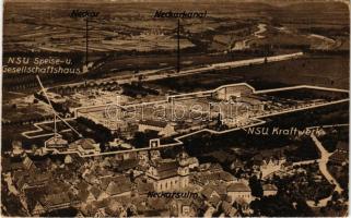 1927 NSU Vereinigte Fahrzeugwerke A.-G. Neckarsulm. Fabrikation von NSU Motorwagen, Motorrädern, Fah...