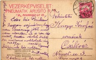 1927 NSU Vereinigte Fahrzeugwerke A.-G. Neckarsulm. Fabrikation von NSU Motorwagen, Motorrädern, Fah...