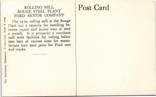 Ford Motor Company, Rolling Mill, Rouge Steel Plant (Dearborn, Michigan) (EK)