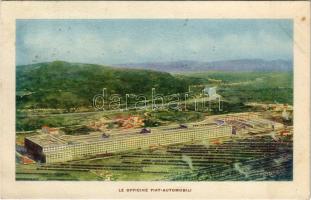 1927 Torino, Le Officine FIAT Automobili (Lingotto) / FIAT Automobile Factory complex (fl)