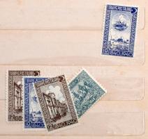 Törökország főleg postatiszta kis tétel a klasszikusoktól, több száz bélyeg 2 közepes berakóban