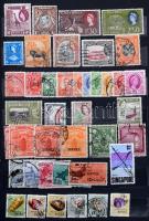 Érdekes tengerentúli tétel, néhány száz bélyeg 10 lapos közepes berakóban. Érdemes megnézni!