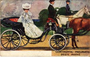Continental-Pneumatic Beste Marke / Continental Pneumatic tires for carriages, advertisement (ázott ...