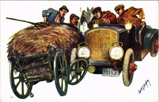 Automobile humour. B.K.W.I. 324-5. s: Carl Josef
