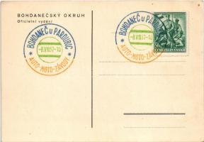 Bohdanecsky Okruh / Bohdanec Circuit, Czech automobile race + "Bohdanec u Pardubic Auto-Moto-Zá...