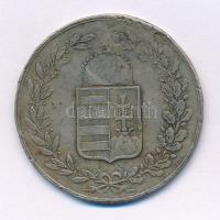 1900 k. "Egész napi munka" Cu-Ni dohánygyári bárca (37mm) T:F