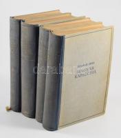 Harsányi Zsolt: Magyar rapszódia. Liszt Ferenc életének regénye. I-IV. köt. [Teljes.] Bp., 1941, Singer és Wolfner, 312 p.; 303+[1] p.; 356 p.; 273+[3] p. Kiadói félvászon-kötés, kissé fakó gerinccel.