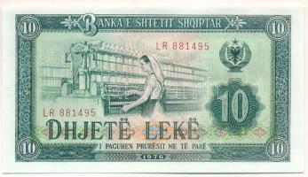 Albánia 1976. 10L T:UNC Albania 1976. 10 Leke C:UNC Krause P#43a