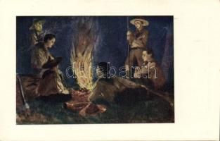 Campfire artist signed