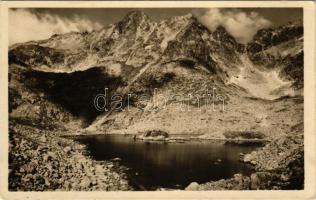 Tátra, Magas-Tátra, Vysoké Tatry; Zabie pleso / Békás-tó / lake (EK)
