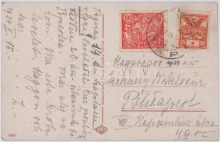 1924 Léva, Levice; Reálgimnázium. Dobrowitzky János kiadása / high school (EK)