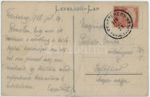 1918 Feketehegy-fürdő, Feketehegy, Schwartzenberg, Cernohorské kúpele (Merény, Vondrisel, Nálepkovo)...