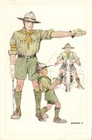 Scout on motorbike s: Márton L.