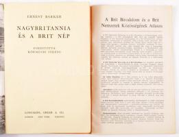 Ernest Barker: Nagybritannia és a brit nép. Ford.: Körmendi Ferenc. London, én., Longmans Green &amp...