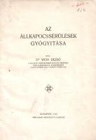 Wein Dezső: 
Az állkapocssérülések gyógyítása.
Budapest, 1921. Pápai Ernő Műintézete. II + 149 + [...