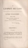 Montesquieu, [Charles-Louis de]: Oeuvres de Montesquieu, avec les notes de touse les commentateurs. ...