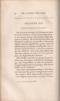 Montesquieu, [Charles-Louis de]: Oeuvres de Montesquieu, avec les notes de touse les commentateurs. ...