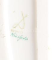 Drasche fekvő akt. Terv: Donner Mária Gertrúd (1902-1986). Jelzett, kézzel festett, alján ütődésnyom...