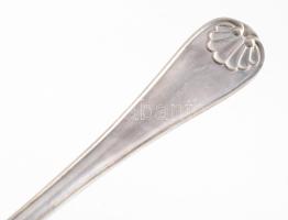 Orfévrerie Le Mondial francia háromrészes utazó evőeszköz készlet díszdobozban, jelzett, jó állapotb...