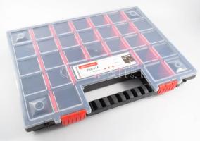 Rendszerező (szortimenter), 32 rekeszes, kivehető elválasztókkal, újszerű állapotban, 40x30x5 cm