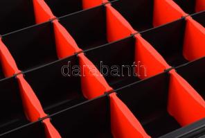 Rendszerező (szortimenter), 32 rekeszes, kivehető elválasztókkal, újszerű állapotban, 40x30x5 cm