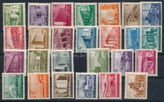 1951-1953 Épületek (I.) + (II.) sor nagy képméretben