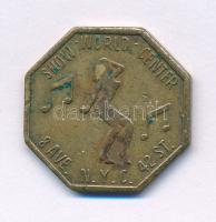 Amerikai Egyesült Államok / New York DN "Worlds Greatest Show Place" kétoldalas Cu bordély...