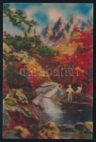 1975 A magyar ifjúsági válogatott aláírása Koreából hazaküldött képeslapon, valamint Rákosi Gyula ol...