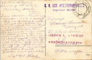 1916 Mededa, Megjegja, Medjegja; railway station with train. Simon Kattan (fl)